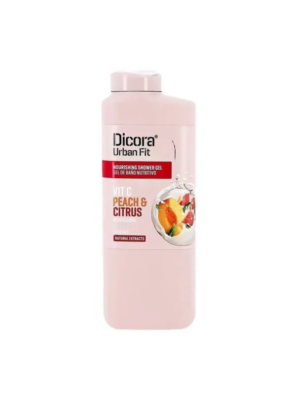 DICORA gel za tusiranje 400ML vitamin c limun&breskva