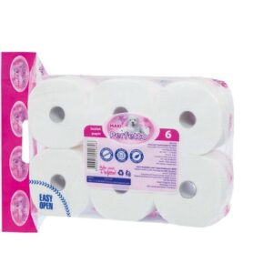 Toalet papir 6/1 Maxi Pink PERFETTO