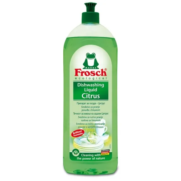 Deterdzent za posudje FROSCH 750ml Lemon Green