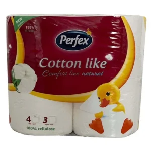 Toalet papir 4/1 PERFEX Cotton Comfort 3sl
