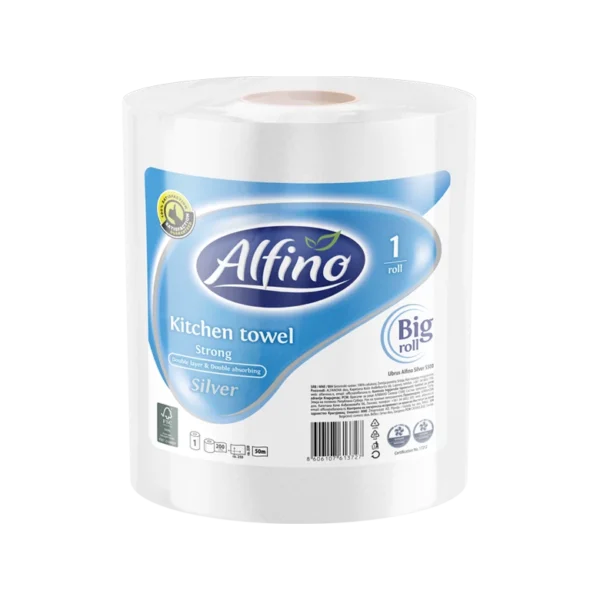 Ubrus 2sl Alfino Silver