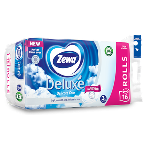 Toalet papir 16/1 ZEWA deluxe Delicate care