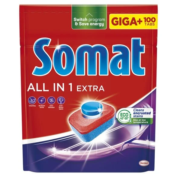 Tablete za masinsko pranje posudja SOMAT 100/1 All in One