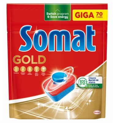 Tablete za masinsko pranje posudja SOMAT 70/1 Gold
