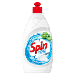Deterdzent za posudje SPIN 450ml aloe