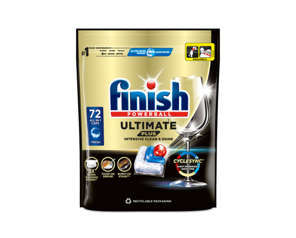 Tablete za masinsko pranje posudja FINISH 72/1 Ultimate Plus