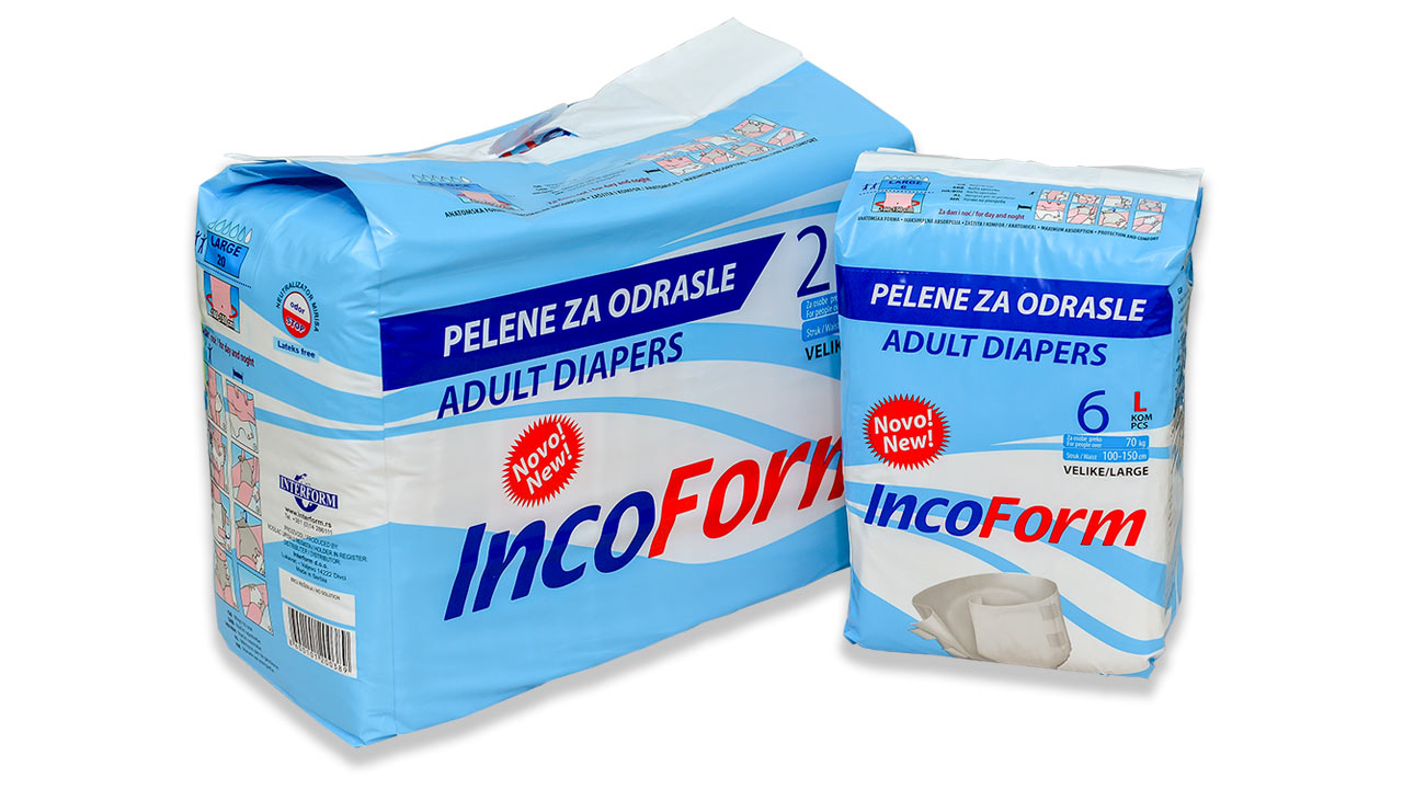 PELENE za odrasle L
